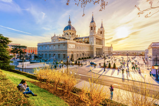 Almudena's Cathedral in Madrid