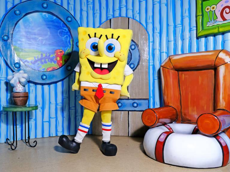 La Casa de Bob Esponja encuentro con Bob Esponja